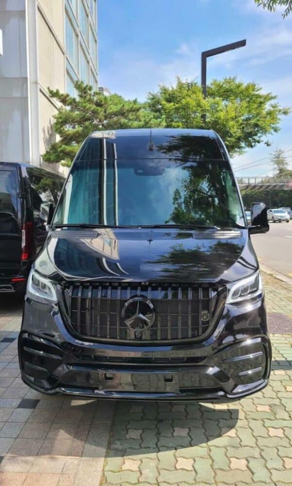 Bumper set Mercedes Sprinter W907 Voorbumper Achterbumper Voor+Achter AMG LOOK GT GRILL