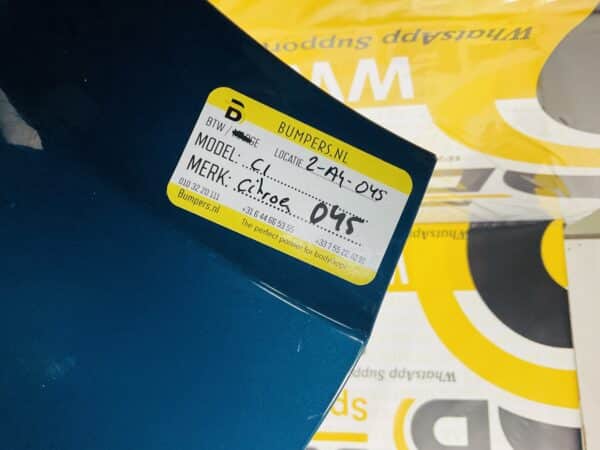 BUMPER CITROEN C1 2014-2020 ORIGINEEL VOORBUMPER 2-A4-045