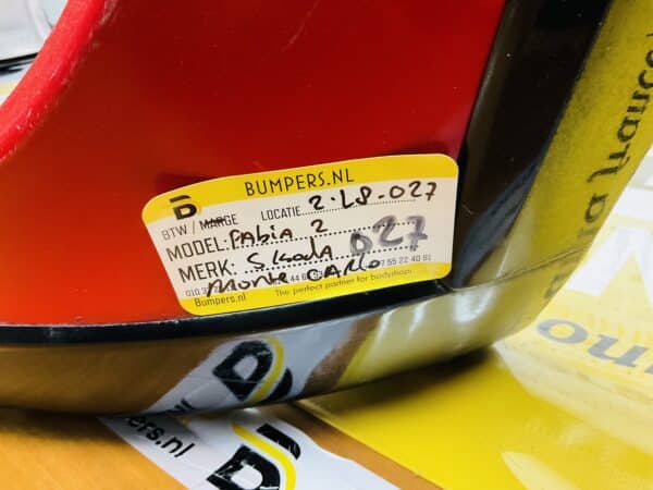 Bumper Spoiler Skoda Fabia 2 Facelift Monte Carlo 2010-2014 Spoiler 2-L8-027
