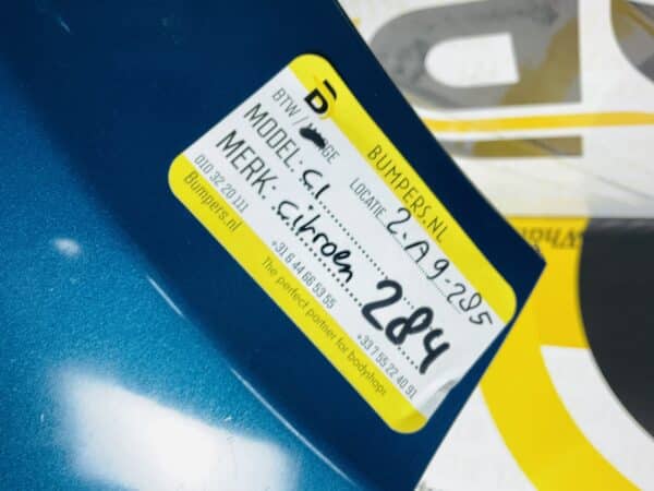 Bumper Citroen C1 2014-2021 Voorbumper 2-A9-284