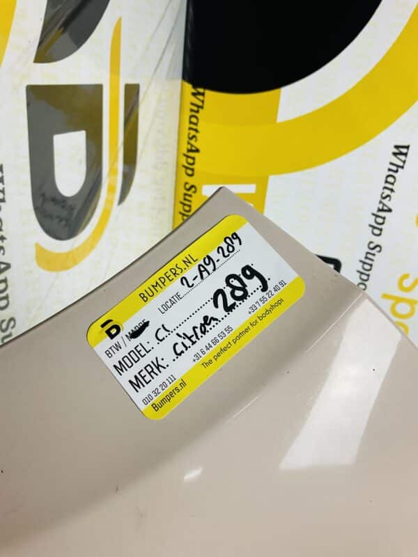 Bumper Citroen C1 2014-2021 Voorbumper 2-A9-289