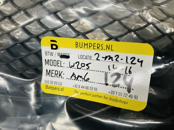 Ondergrill Mercedes C Klasse W205 AMG 2014-2016 Grill 2-M2-124