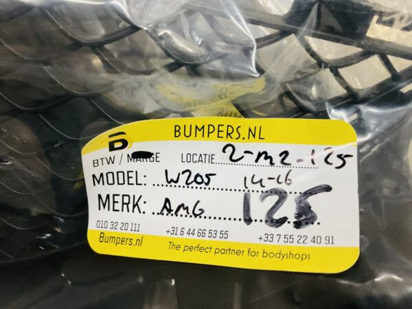 Ondergrill Mercedes C Klasse W205 AMG 2014-2016 Grill 2-M2-125