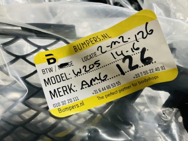 Ondergrill Mercedes C Klasse W205 AMG 2014-2016 Grill 2-M2-126
