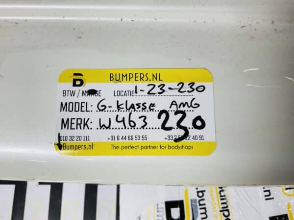 Bumper Mercedes G Klasse W463 AMG Voorbumper 1-Z3-230