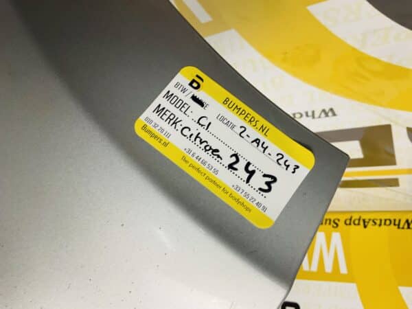 BUMPER CITROEN C1 2014-2020 ORIGINEEL VOORBUMPER 2-A4-243