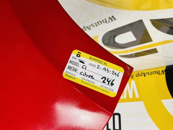 BUMPER CITROEN C1 2014-2020 ORIGINEEL VOORBUMPER 2-A4-246