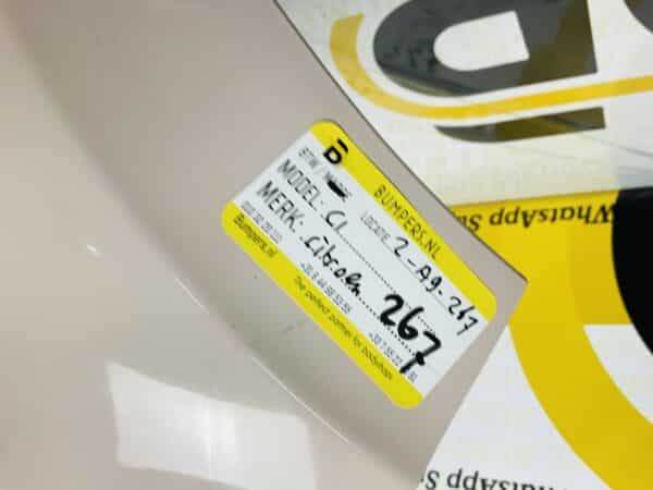 BUMPER CITROEN C1 2014-2020 ORIGINEEL VOORBUMPER 2-A4-267