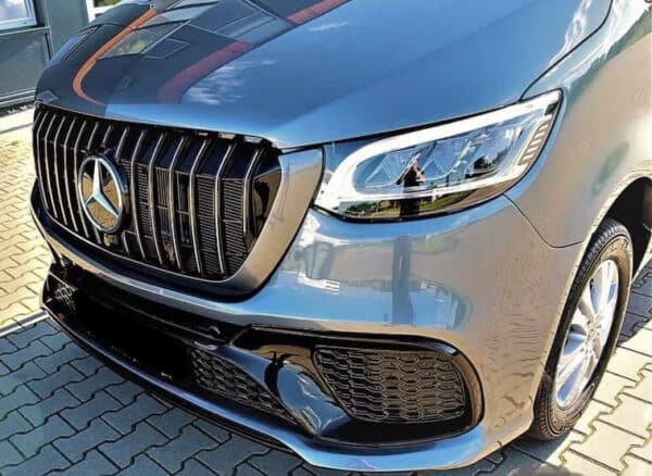 Bumper set Mercedes Sprinter W907 Voorbumper Achterbumper Voor+Achter AMG LOOK GT GRILL