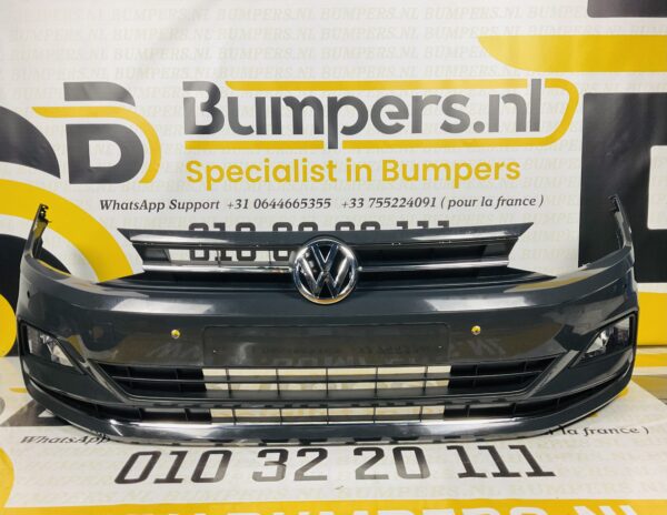 Bumper Volkswagen Polo 2G 4xpdc 2017-2021 Voorbumper 1-C3-461