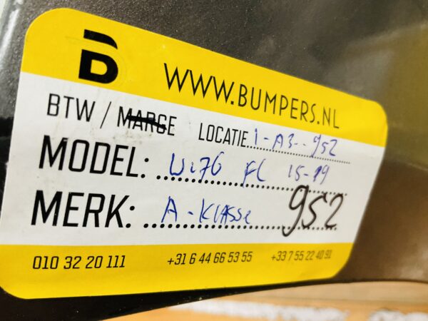 Bumper Mercedes A Klasse W176 AMG 2016-2019 Origineel Voorbumper 1-A3-952