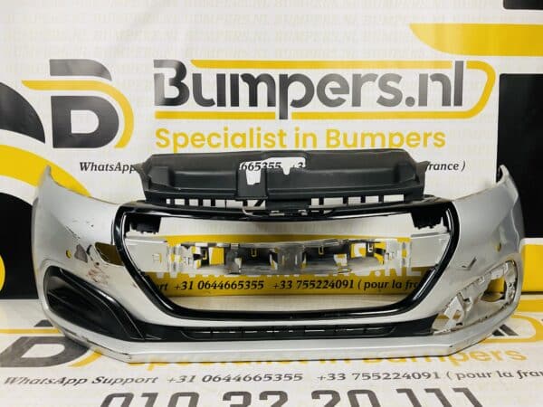 Bumper Peugeot 208 Facelift 2016-2019 PDC Voorbumper 2-J2-886