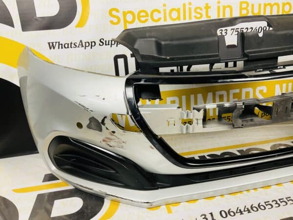 Bumper Peugeot 208 Facelift 2016-2019 PDC Voorbumper 2-J2-886