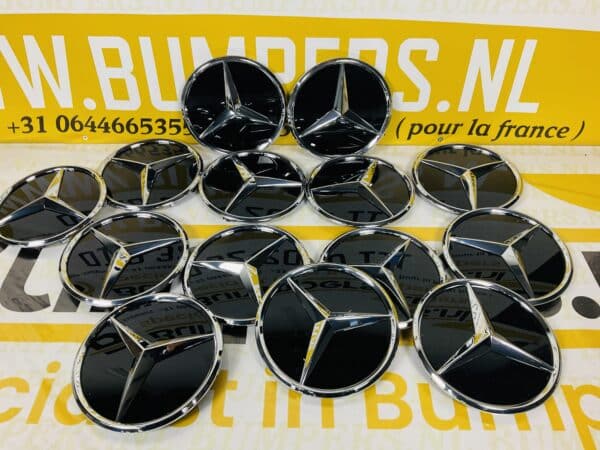 Mercedes Ster A W177 B W247 C W205 CLA W118 Klasse 2019-2022 Grill LOGO 2-P3-STER