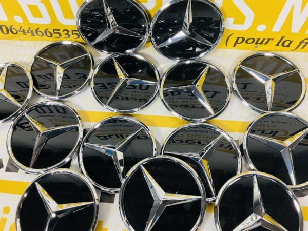 Mercedes Ster A W177 B W247 C W205 CLA W118 Klasse 2019-2022 Grill LOGO 2-P3-STER