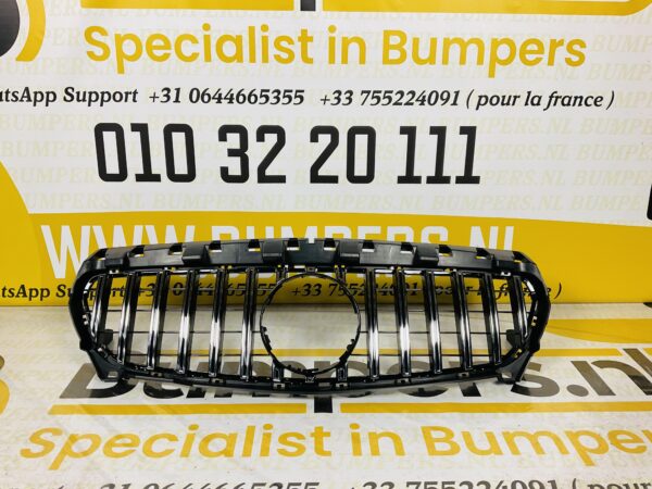 Bumper Gril Mercedes CLA Klasse W117 GT Panamericana Chrome  Gril 2012-2015 2-M2-142