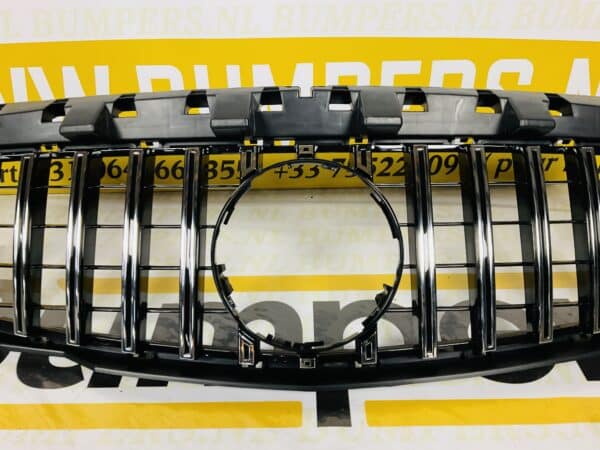 Bumper Gril Mercedes CLA Klasse W117 GT Panamericana Chrome  Gril 2012-2015 2-M2-142