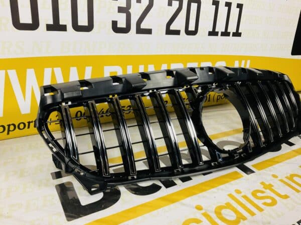 Bumper Gril Mercedes CLA Klasse W117 GT Panamericana Chrome  Gril 2012-2015 2-M2-142