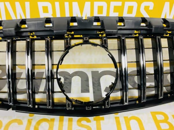 Bumper Gril Mercedes CLA Klasse W117 GT Panamericana Chrome  Gril 2012-2015 2-M2-142