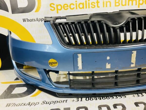 Bumper Skoda Fabia 2 2009-2013 Facelift Voorbumper 2-H6-815