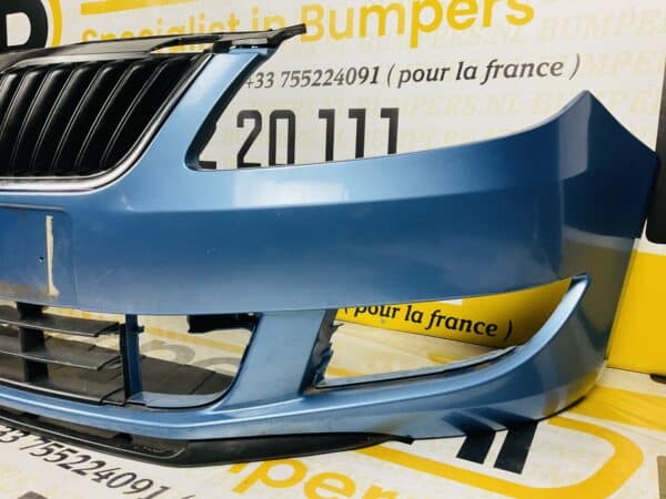 Bumper Skoda Fabia 2 2009-2013 Facelift Voorbumper 2-H6-815