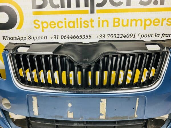 Bumper Skoda Fabia 2 2009-2013 Facelift Voorbumper 2-H6-815