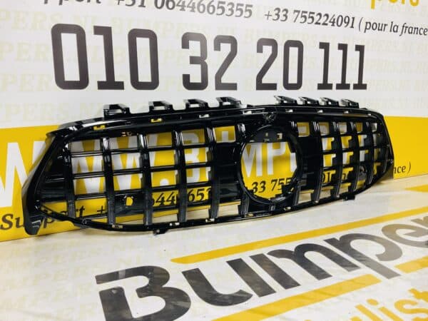 Grill Mercedes CLA Klasse W118 2019-2022 GT Panamericana Gril Black 2-M1-118B CAMERA OPTIE