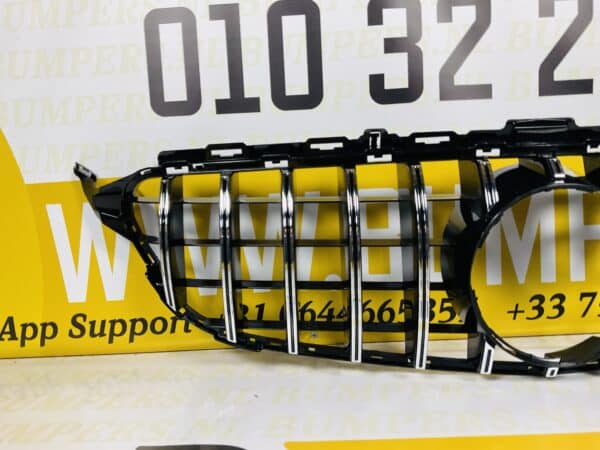 Grill Mercedes C Klasse W205 2014-2016 GT Panamericana Gril Chrome 2-M2-205C