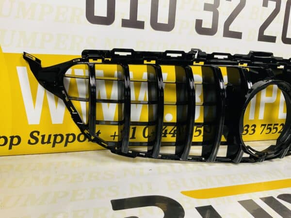 Grill Mercedes C Klasse W205 Facelift 2016-2021 GT Panamericana Gril Black 2-M2-205B-1