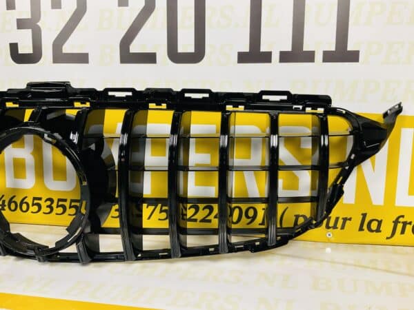Grill Mercedes C Klasse W205 Facelift 2016-2021 GT Panamericana Gril Black 2-M2-205B-1