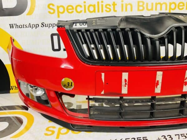 Bumper Skoda Fabia 2 Facelift 2010-2014 2-H6-701