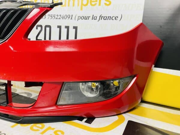 Bumper Skoda Fabia 2 Facelift 2010-2014 2-H6-701