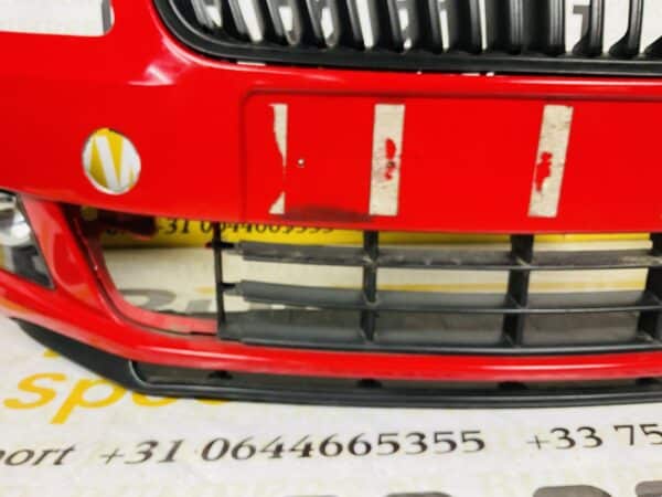 Bumper Skoda Fabia 2 Facelift 2010-2014 2-H6-701