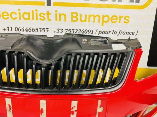 Bumper Skoda Fabia 2 Facelift 2010-2014 2-H6-701
