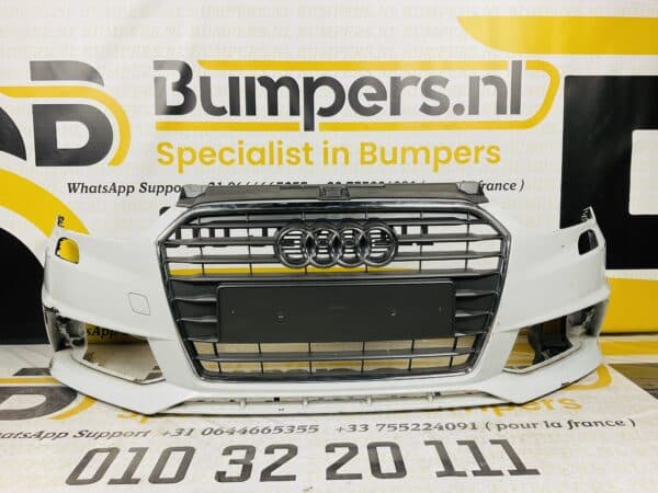 Bumper Audi A1 8XA SLine S-Line Facelift 2016-2019 KLS Hatchback Voorbumper 1-H2-765