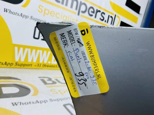 Bumper Fiat Punto EVO 2009-2012 735500118 Voorbumper 2-B1-935