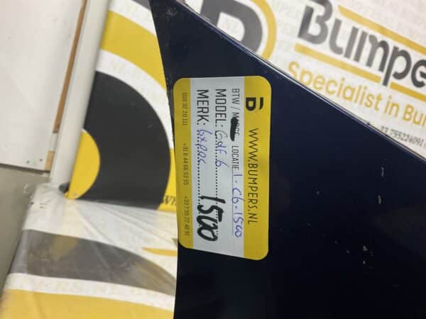 Bumper Volkswagen Golf 6 VI 6xpdc 2008-2012 Voorbumper 1-C6-1500