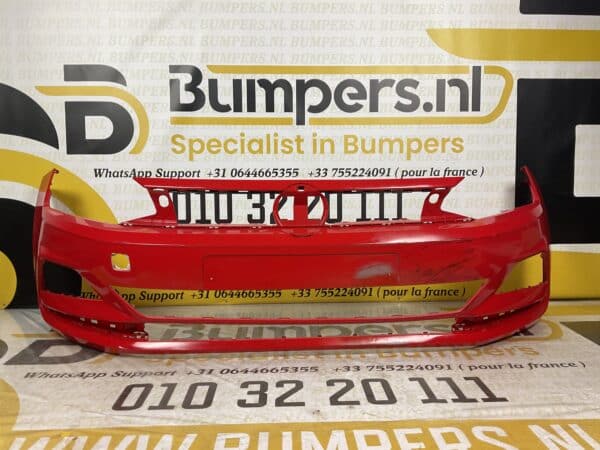 Bumper Volkswagen Polo 2G geen pdc 2017-2021 Voorbumper 1-c8-1504