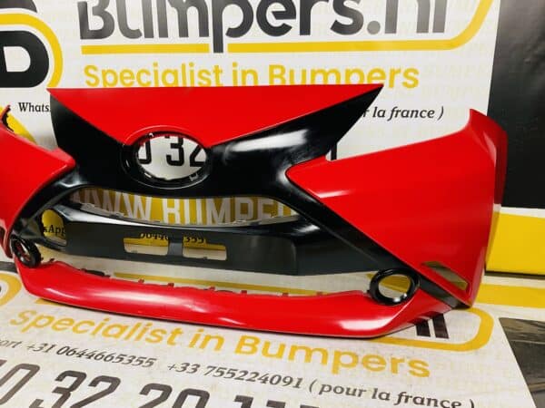 Bumper Toyota Aygo 2014-2016 Grill Origineel Voorbumper 2-D1-1326