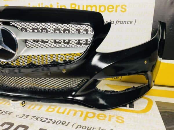 Bumper Mercedes C Klasse W205 2014-2017 6x PDC Normaal Voorbumper 1-A4-1532