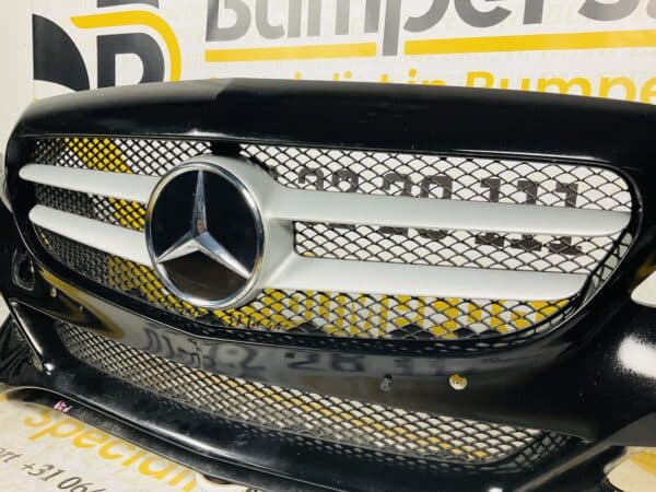 Bumper Mercedes C Klasse W205 2014-2017 6x PDC Normaal Voorbumper 1-A4-1532