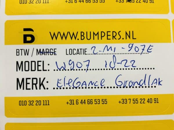 GRIL MERCEDES SPRINTER W907 907 2018-2022 SPORT ELEGANCE GRILL GRONDLAK 2-M1-907E