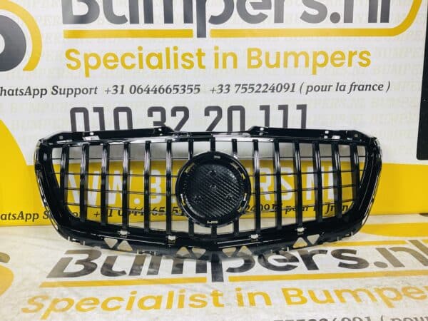 Grill MERCEDES SPRINTER  W906 GT PANAMERICANA GRIL AMG SPORT FACELIFT Zwart 2-M1-906FB