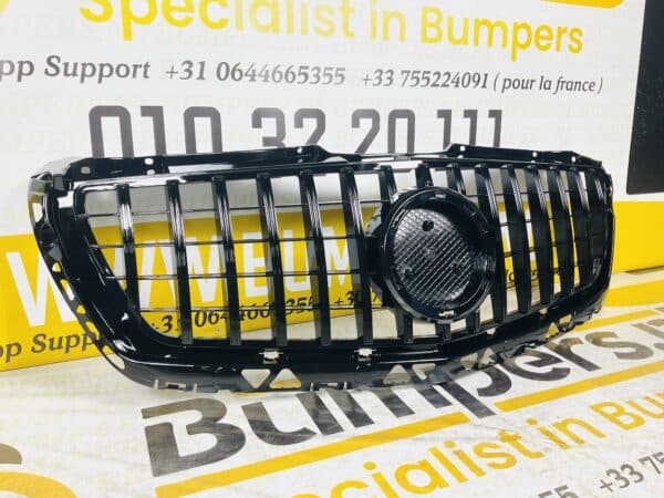 Grill MERCEDES SPRINTER  W906 GT PANAMERICANA GRIL AMG SPORT FACELIFT Zwart 2-M1-906FB