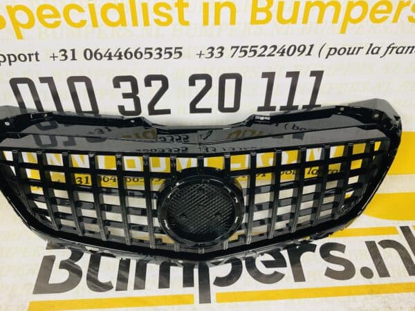 Grill MERCEDES SPRINTER  W906 GT PANAMERICANA GRIL AMG SPORT FACELIFT Zwart 2-M1-906FB