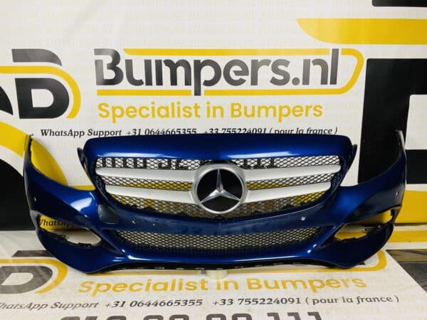 Bumper Mercedes C Klasse W205 2014-2017 6xpdc Voorbumper 1-A4-1365
