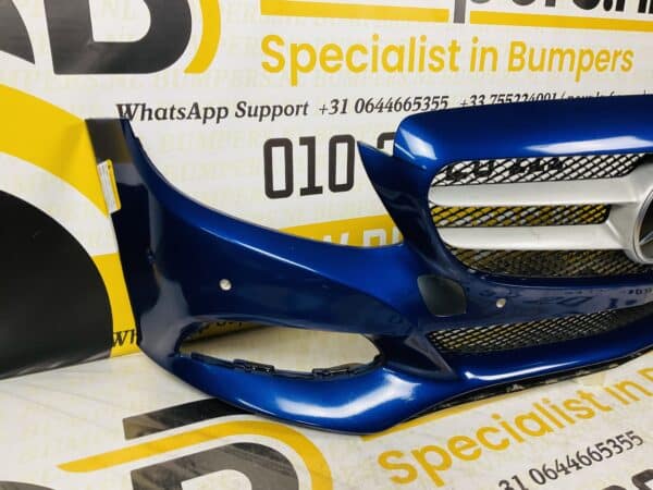 Bumper Mercedes C Klasse W205 2014-2017 6xpdc Voorbumper 1-A4-1365