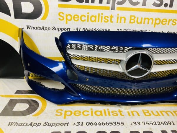 Bumper Mercedes C Klasse W205 2014-2017 6xpdc Voorbumper 1-A4-1365