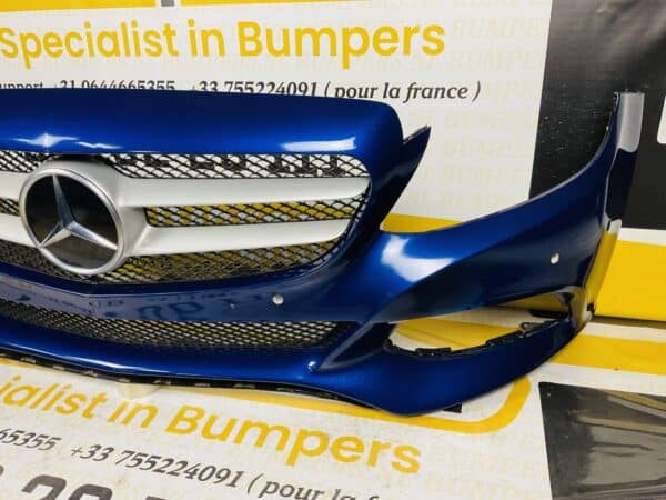 Bumper Mercedes C Klasse W205 2014-2017 6xpdc Voorbumper 1-A4-1365
