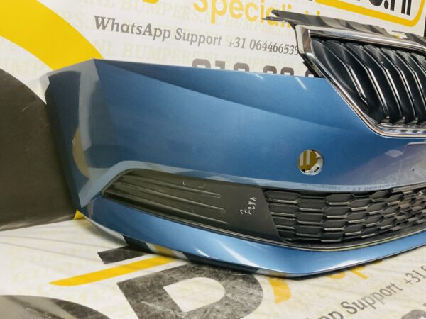 Bumper Skoda Fabia 3 Facelift 2018-2020 Voorbumper 2-H7-1451